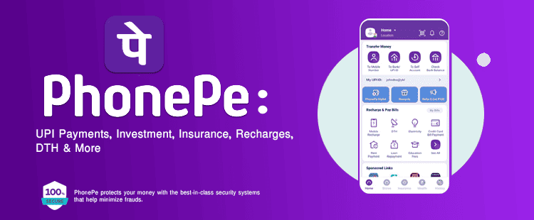PhonePe UPI, Payment, Recharge Icon